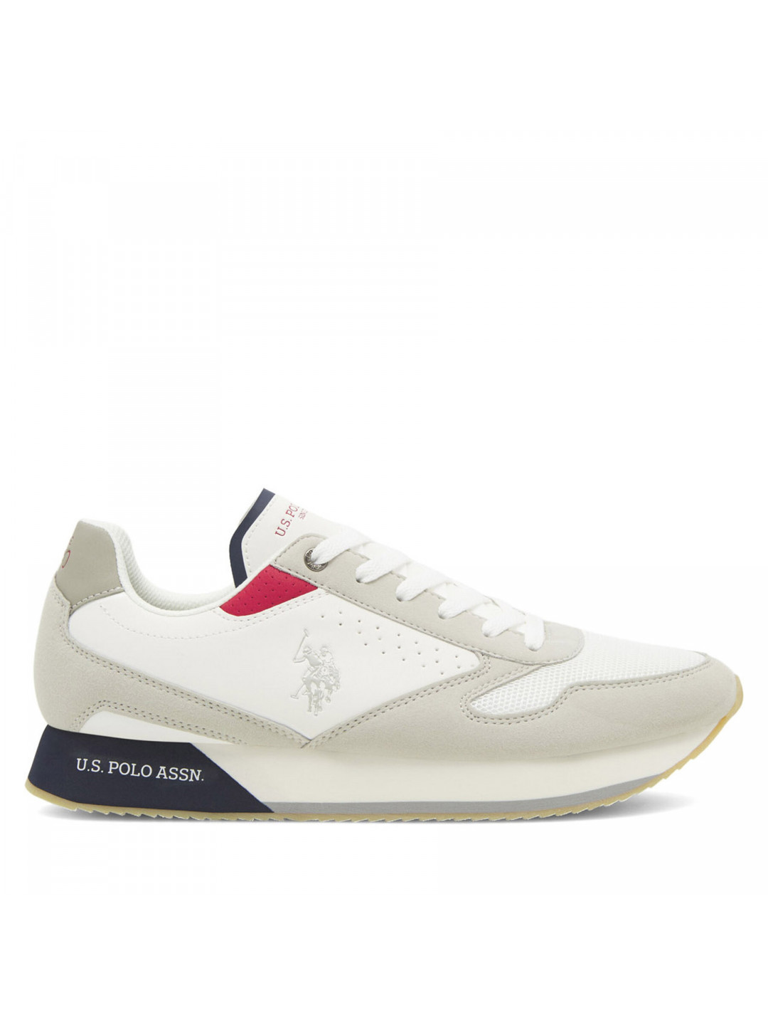 Sneakersy U S Polo Assn NOBIL003G Bílá